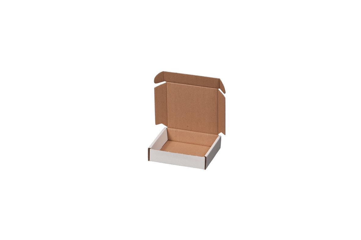 Maxibriefkarton 2, Innenmaß: 225x155x45mm, weiß, VPE25