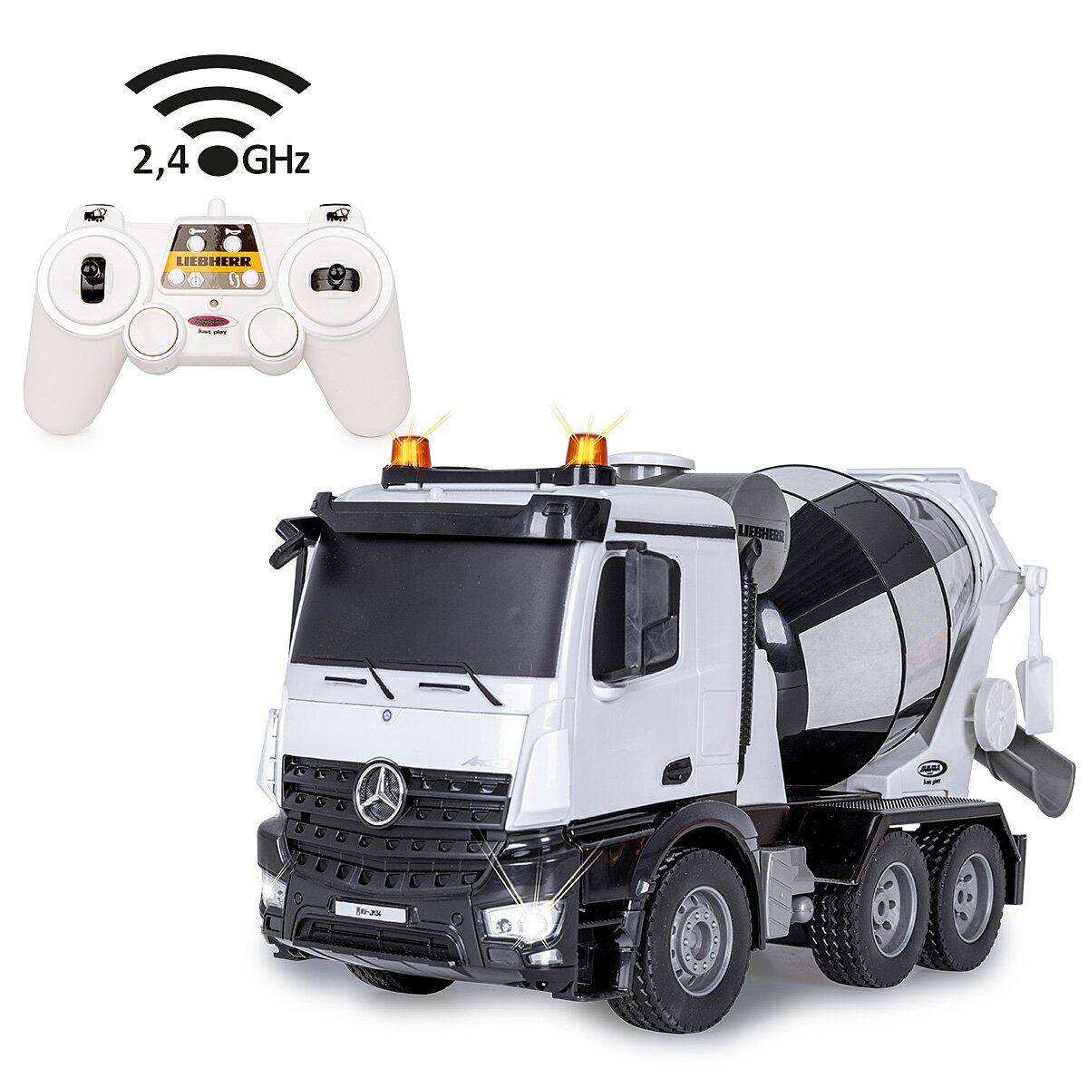 Fahrmischer Mercedes-Benz Arocs Liebherr 1:20 2,4GHz Fahrmischer Mercedes-Benz Arocs Liebherr 1:20 2,4GHz