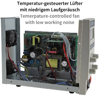 Regelbares Labornetzgerät "CTL-3003" / beleuchtete LCD Anzeige, 0-30V, 0-3A