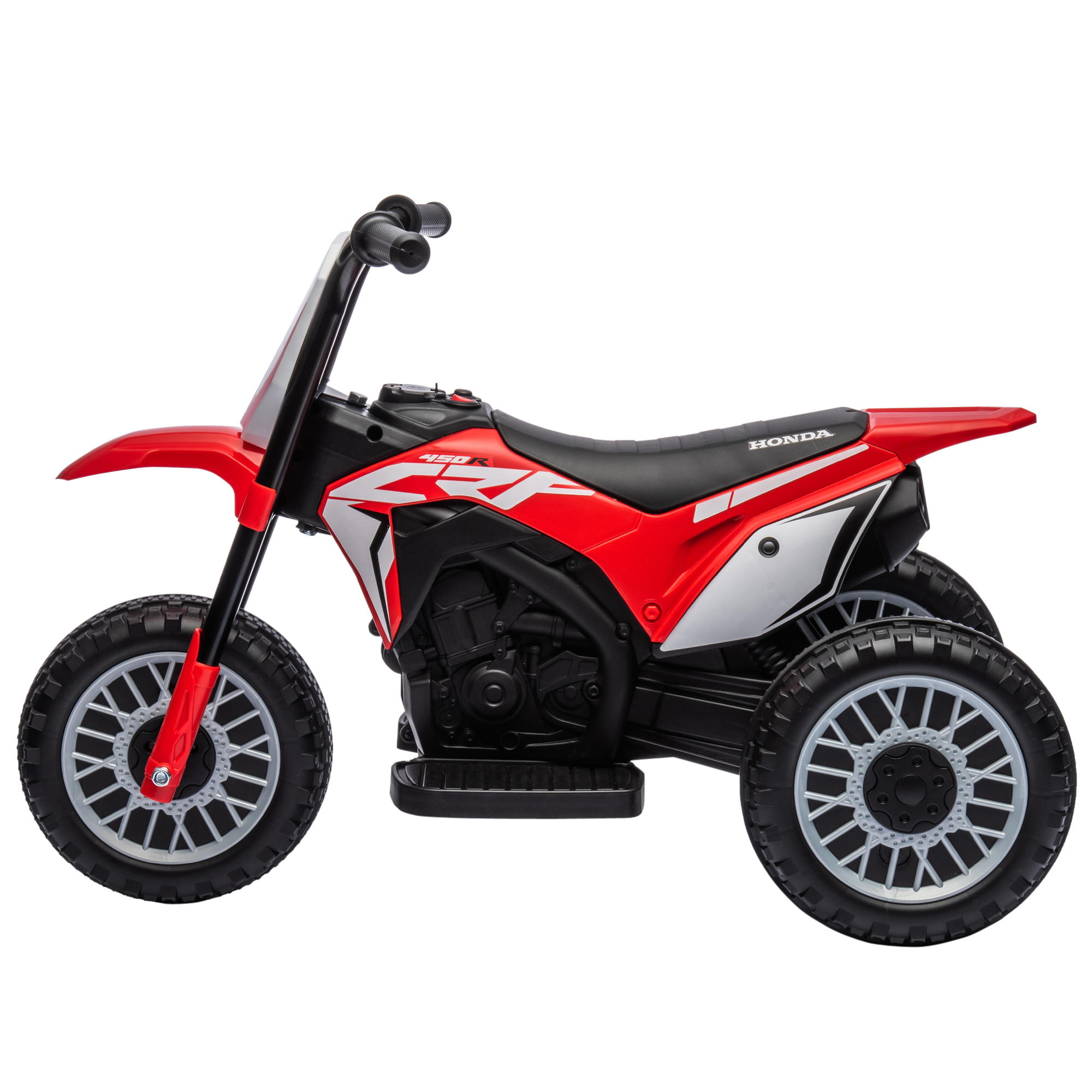 Elektro Kindermotorrad Honda, 3 km/h, Soundeffekte, für 18-36 Monate, Rot