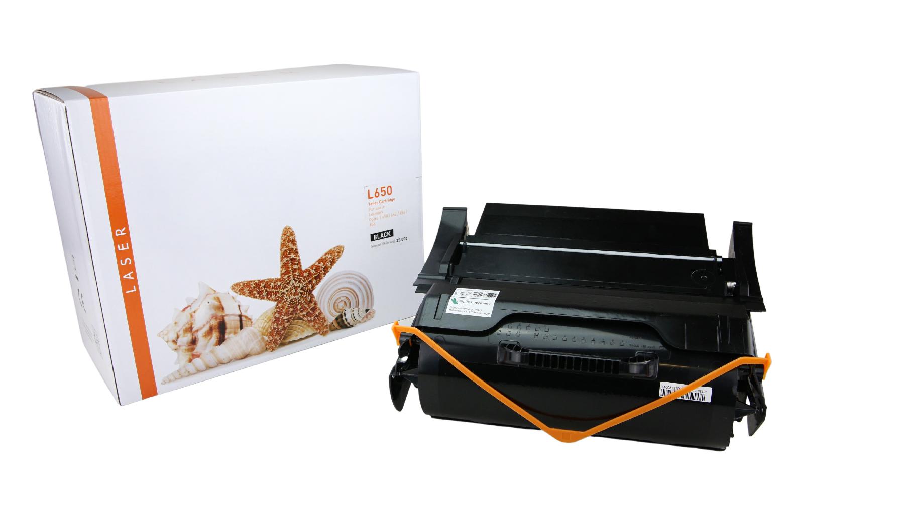 OPTRAT650 alternativ Toner schwarz für Lexmark  / T650H21E / 25.000 Seiten