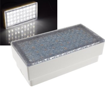 LED Pflasterstein "BRIKX 20" neutralweiß - 20x10x7cm, 255lm, IP67, 230V LED Pflasterstein "BRIKX 20" neutralweiß - 20x10x7cm, 255lm, IP67, 230V
