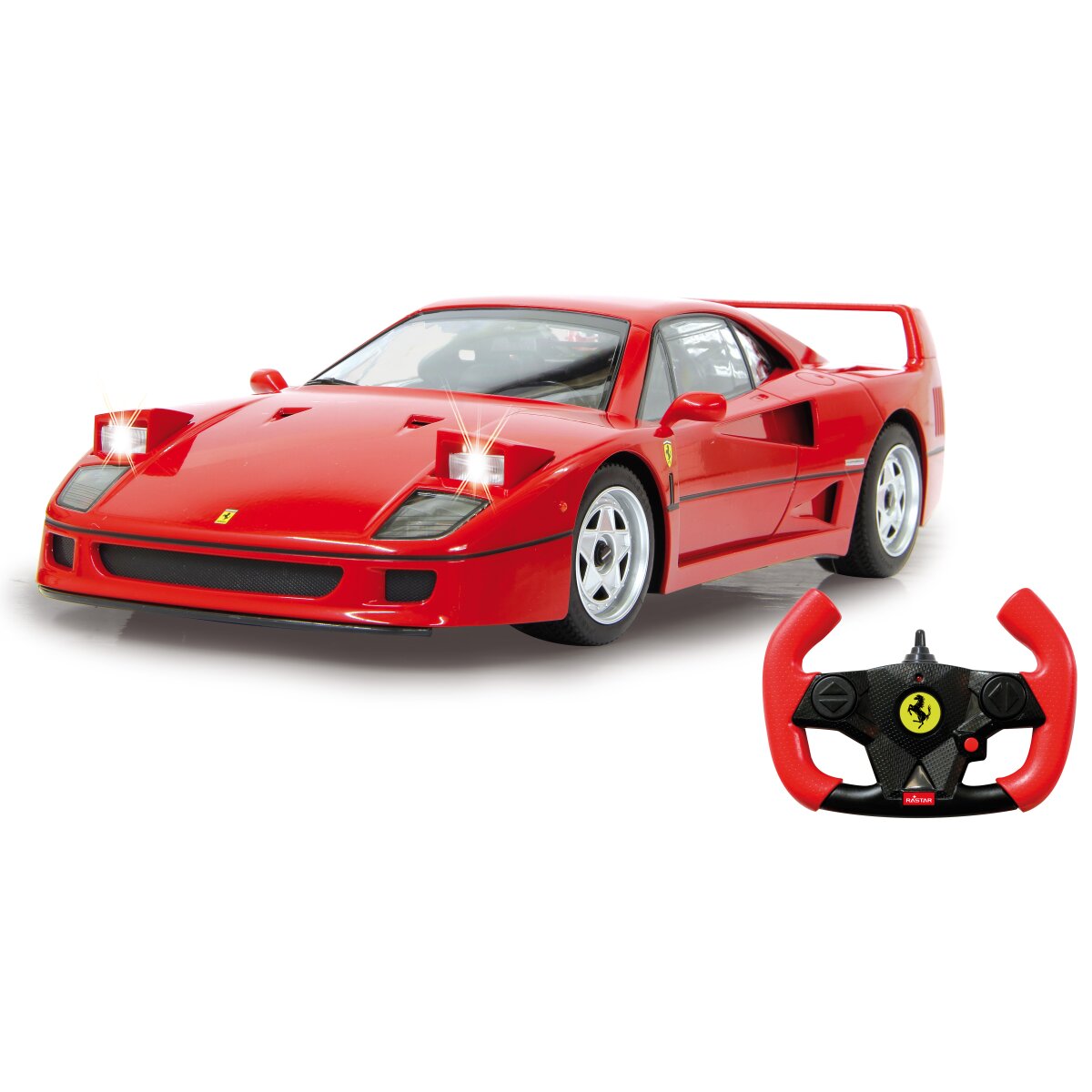 Ferrari F40 1:14 rot 2,4GHz Klappscheinw. fernbedienbar