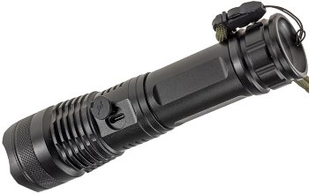 LED-Taschenlampe "CTL20 Zoom" mit Akku / 20W, 1600lm, Zoom, ØxL 167x41mm