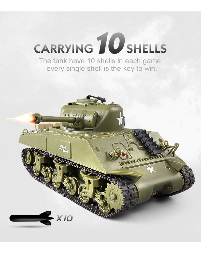 RC Panzer Battle 2er Set - Infrarot Kampfsystem - Gefechtssimulation