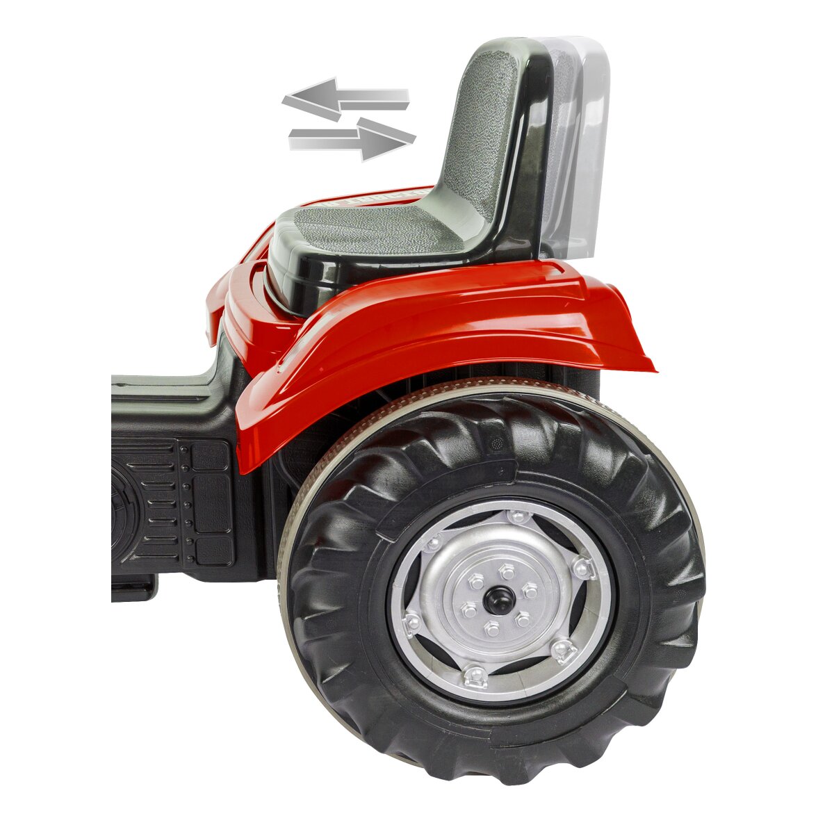 Kinderfahrzeug Traktor Big Wheel rot