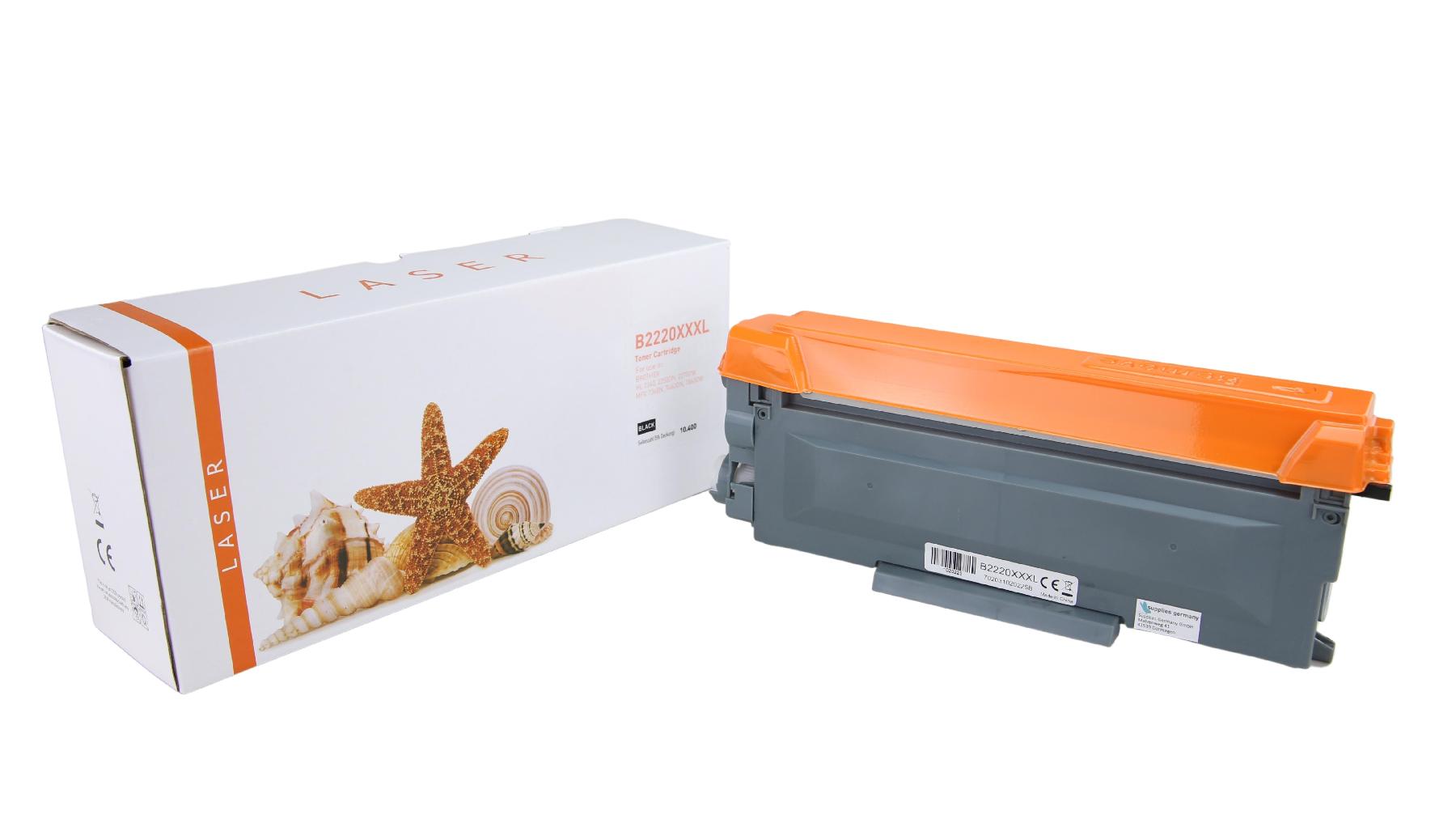 TN2220XXXL alternativ Toner schwarz für Brother / TN2220XXXL / 10.400 Seiten