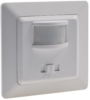 MILOS Bewegungsmelder 160°, weiß matt / LED geeignet,  250V~, Unterputz, 3-Draht