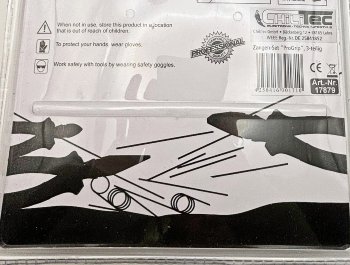 Zangen-Set "ProGrip", 3-teilig, Kombi / Spitzzange, Seitenschneider