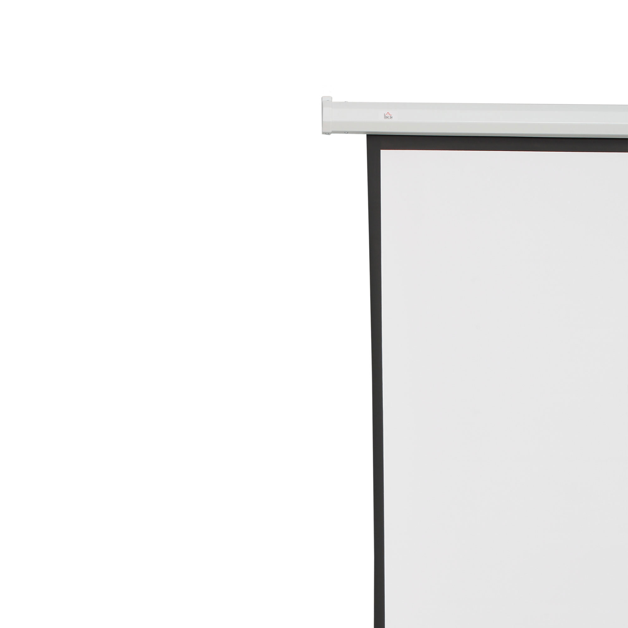 Beamer-Leinwand, Projektionsleinwand, 100 Zoll, 4:3, 203x152 cm, Weiß
