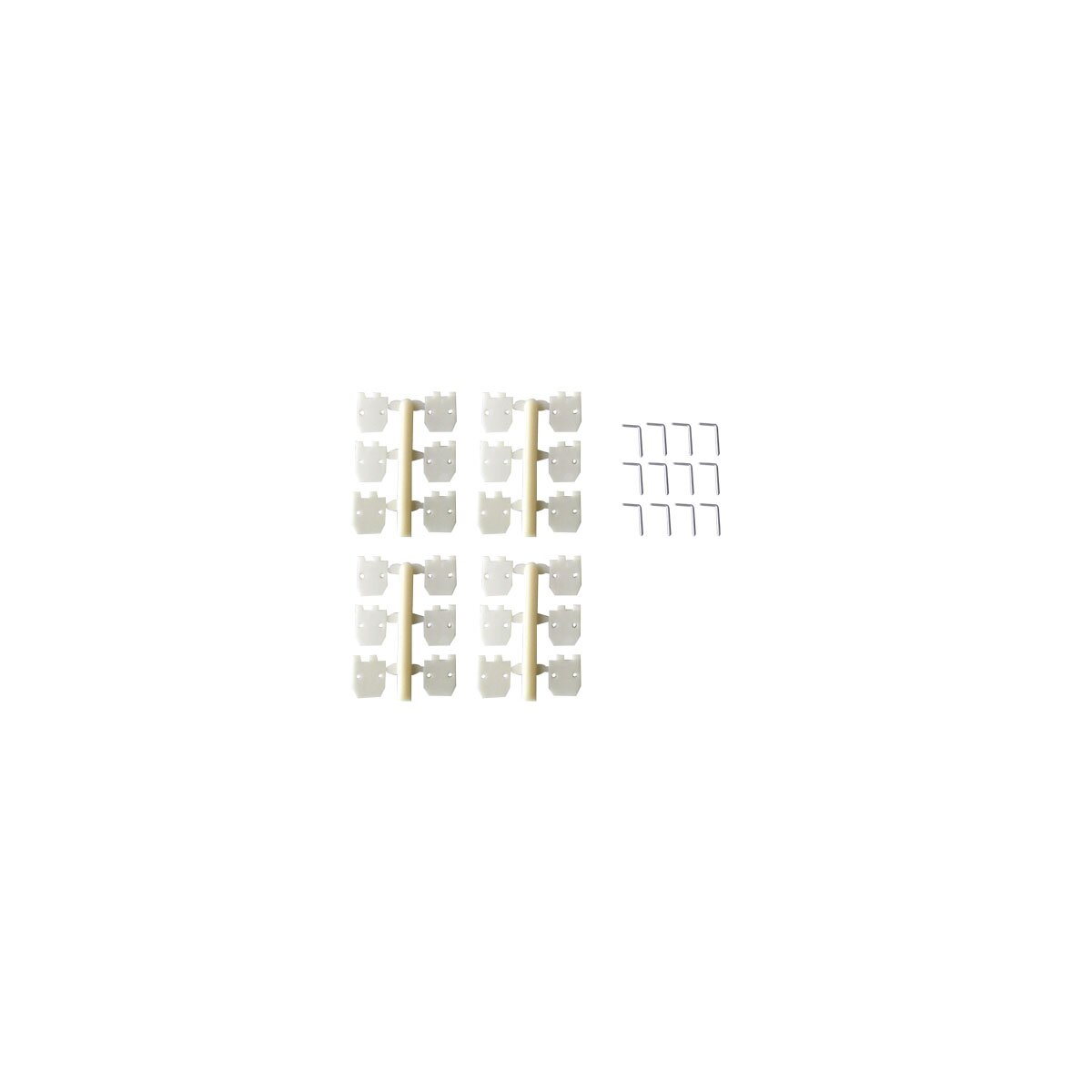 Ruderscharnier VE12 11,2x11,2mm Ruderscharnier VE12 11,2x11,2mm