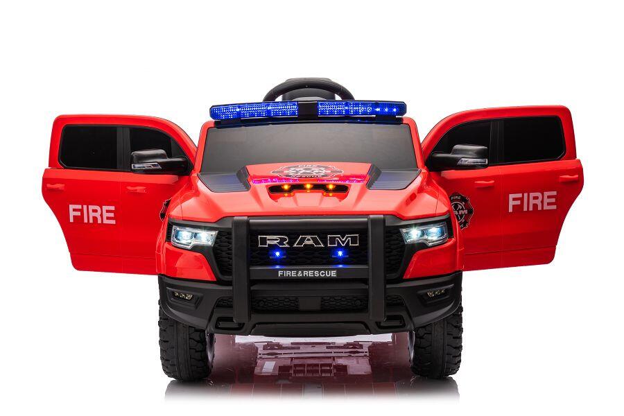 Kinderfahrzeug Feuerwehr Dodge RAM - MP3 & Sirene