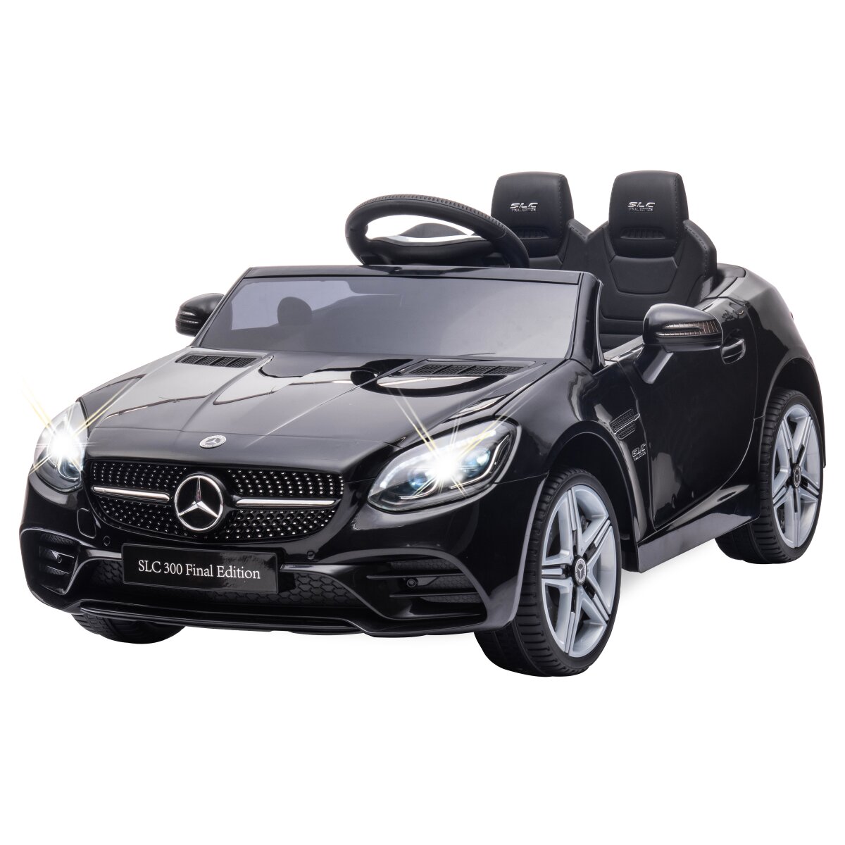 Kinderfahrzeug Mercedes-Benz SLC schwarz