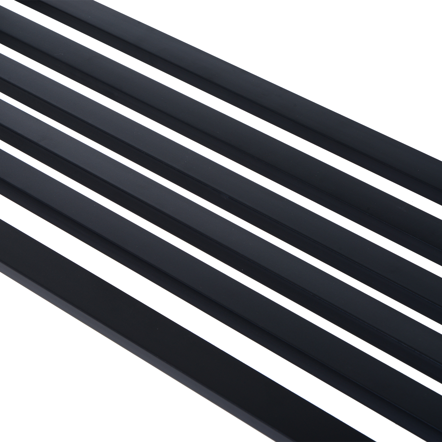 2-Sitzer Gartenbank Sitzbank 240kg belastbar Bank Gartenmöbel für den Innen- und Außenbereich geeignet 127x60x85 cm Schwarz