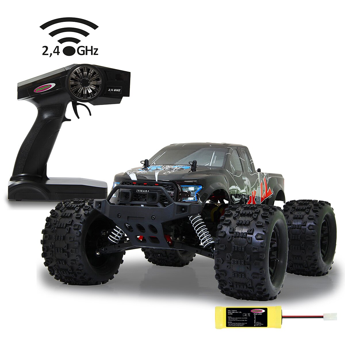 Skull Monstertruck 4WD 1:10 NiMh 2,4GHz Skull Monstertruck 4WD 1:10 NiMh 2,4GHz