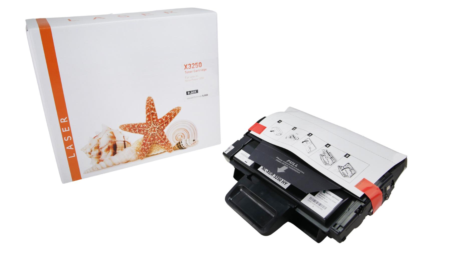 PHASER3250 alternativ Toner schwarz für Xerox / 106R01374 / 5.000 Seiten