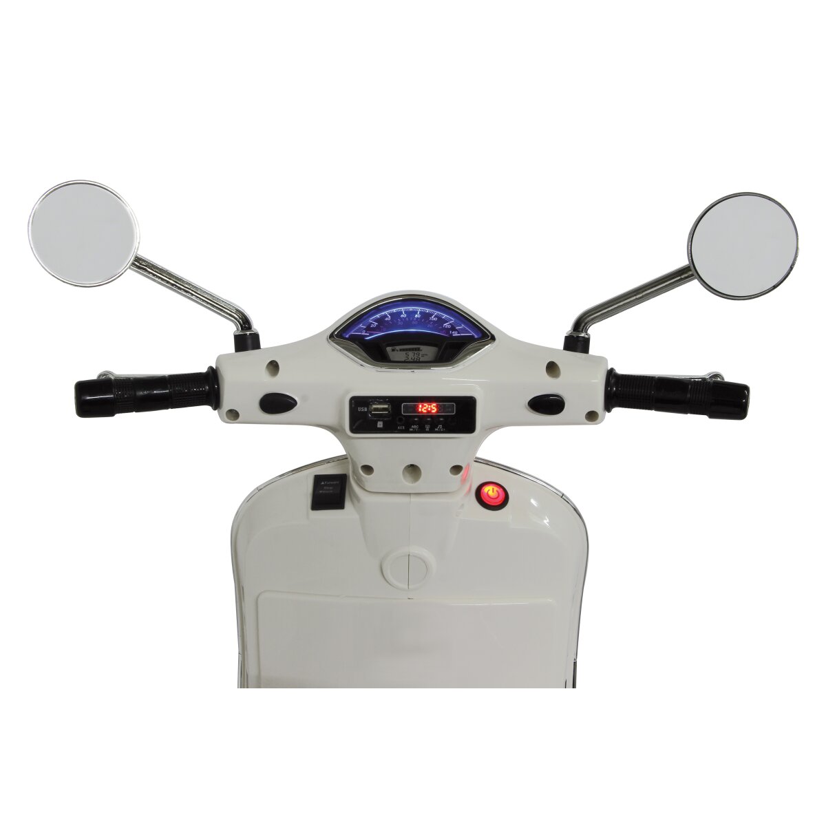 Kindermotorrad Vespa GTS 125 weiß