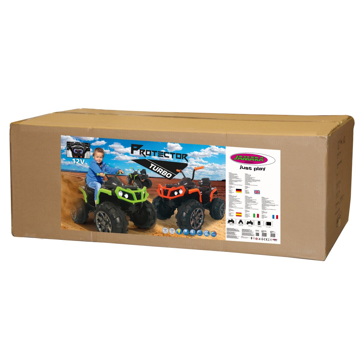 Kinderfahrzeug Quad Protector orange