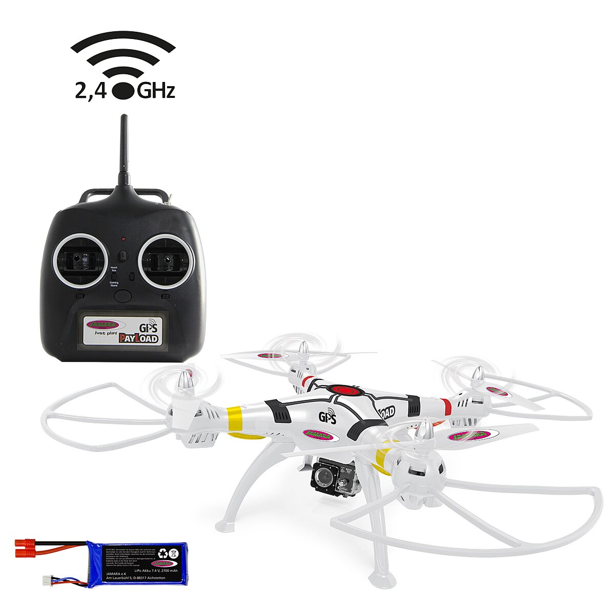 Payload GPS Drone Altitude Full HD Wifi Coming Home