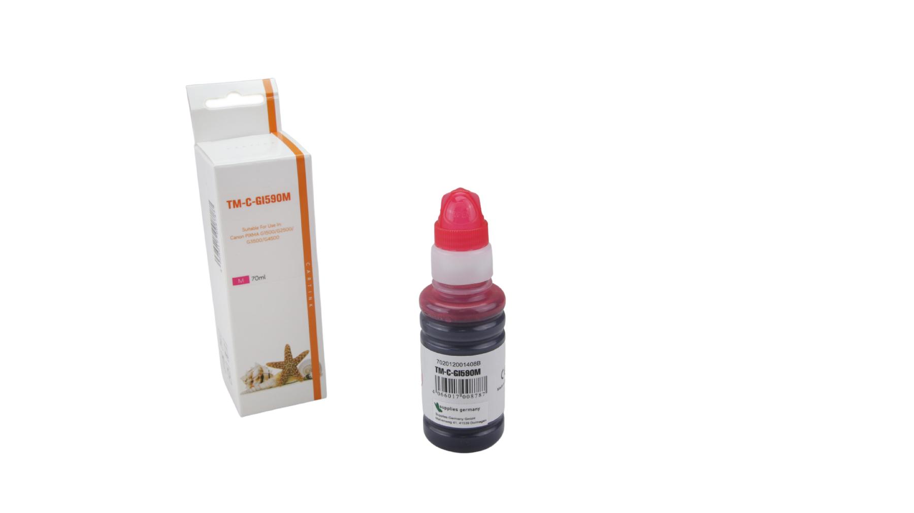 GI590M Eco Tank Nachfüllflasche magenta für Canon / GI590M / 70ml