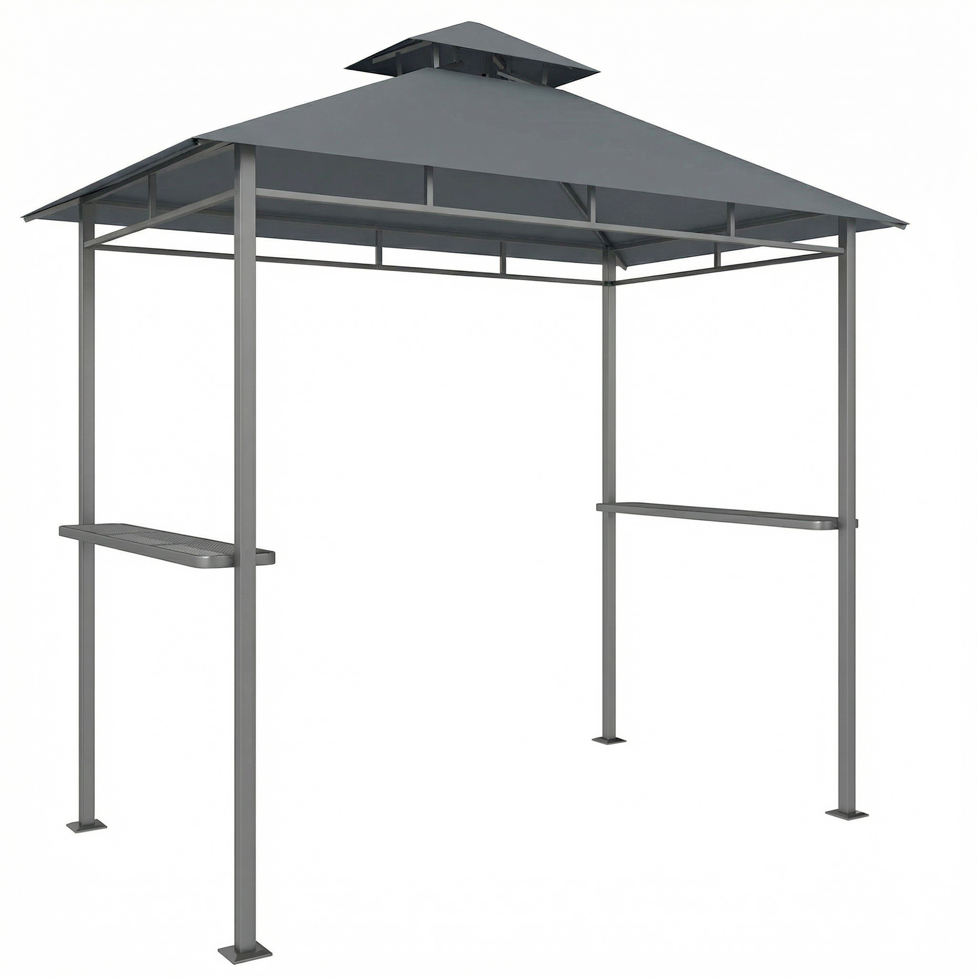 outsunny-grillpavillon-2-4-x-1-4-m-windfest-grilluberdachung-mit-doppeldach-luftungsoffnung-seitenregalen~24DEA7V6HQO00