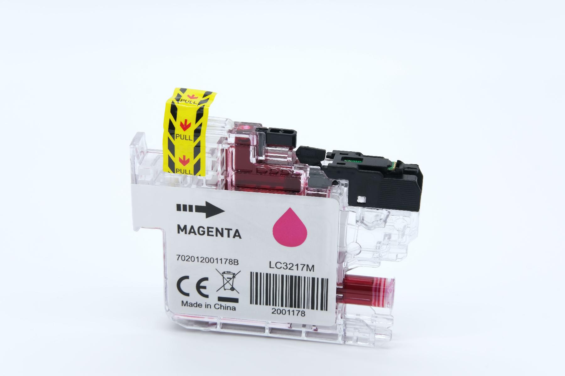 LC3217M alternativ Tinte Magenta für Brother / LC3217M / 550 Seiten(PATENTSICHER)