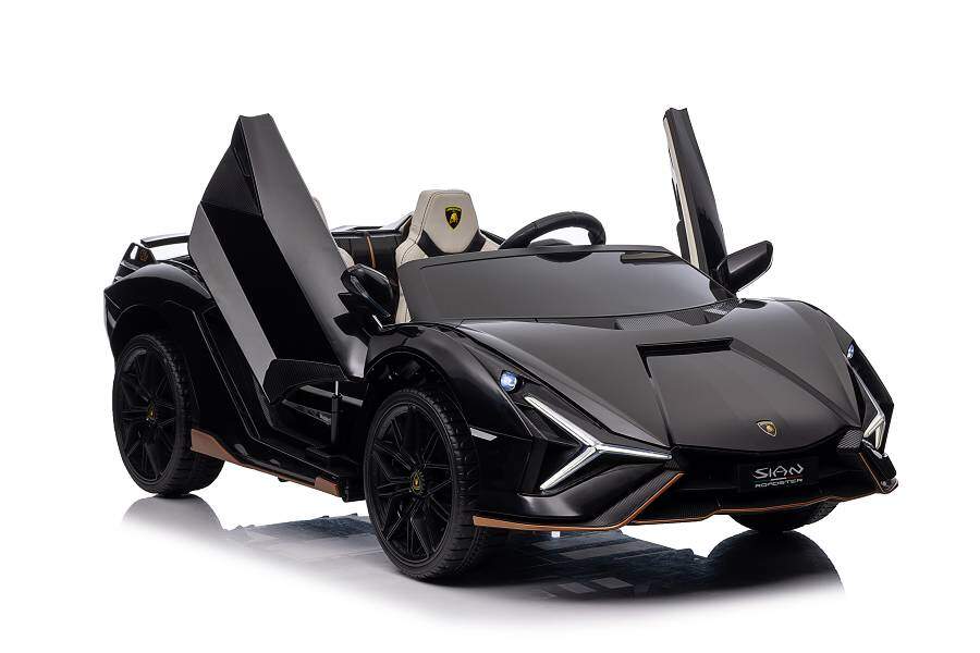 Kinderfahrzeug Lamborghini SIAN 2 Sitzer - schwarz