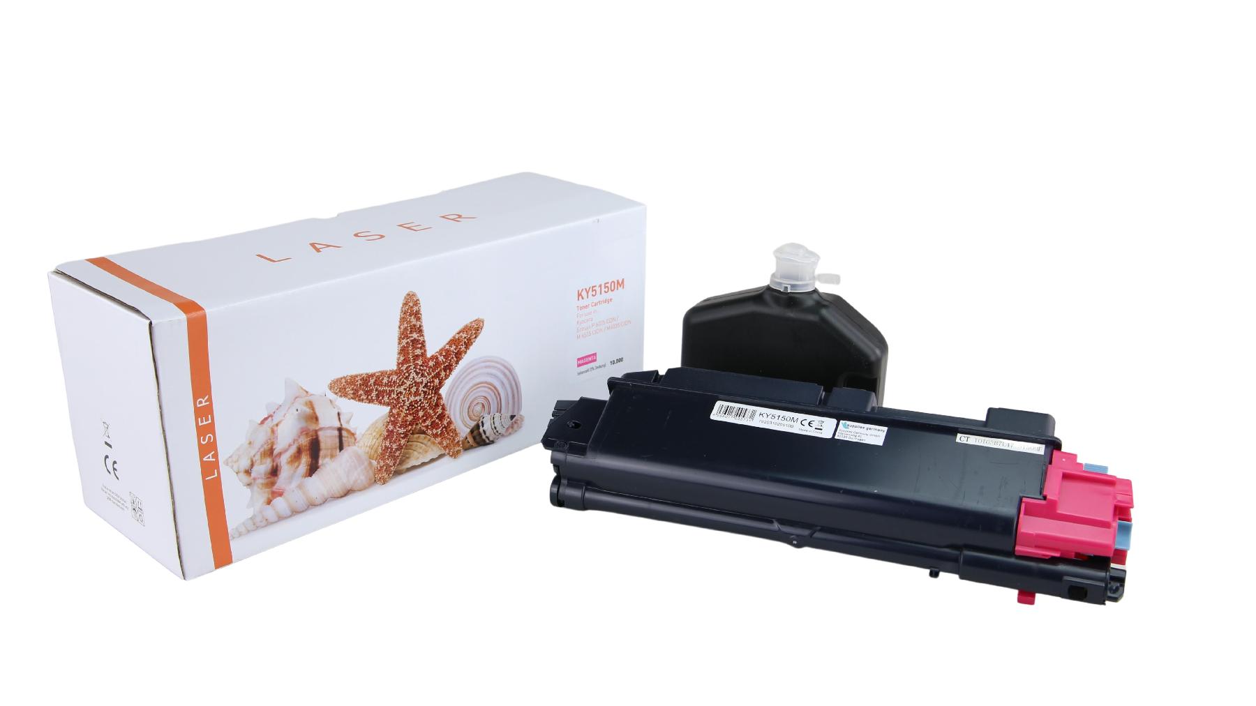 TK5150M alternativ Toner Magenta für Kyocera / TK5150M / 10.000 Seiten TK5150M alternativ Toner Magenta für Kyocera / TK5150M / 10.000 Seiten