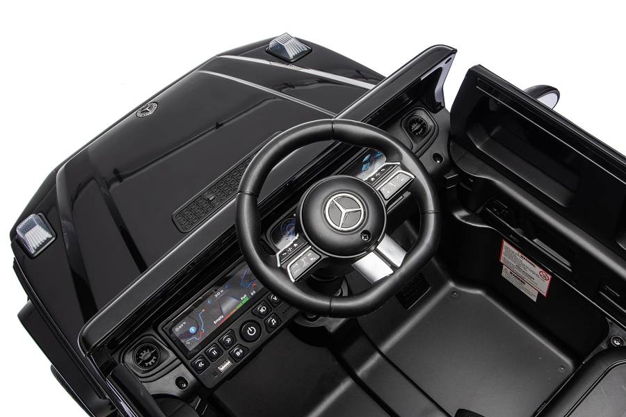 Kinderfahrzeug Mercedes AMG G580 - schwarz
