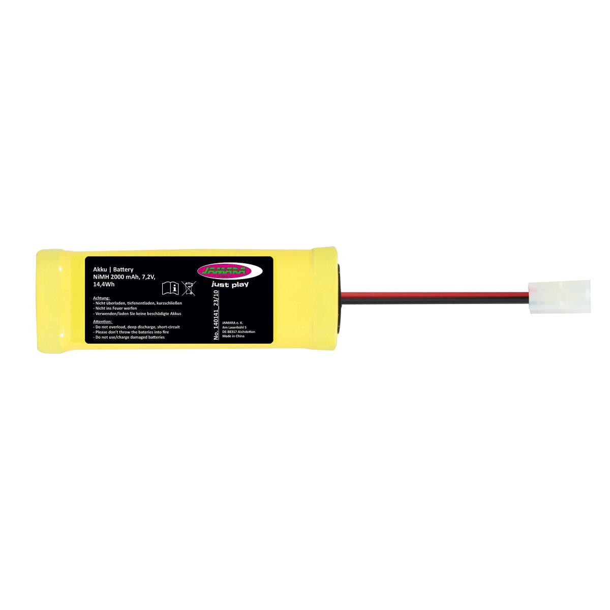 Racing Pack 7,2V 2000mAh NiMh Tam-Stecker Racing Pack 7,2V 2000mAh NiMh Tam-Stecker