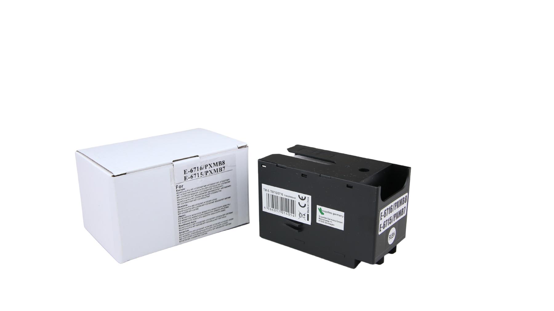 T6715/16 alternativ Resttintebehälter für Epson / C13T671500/C13T671600 / 50.000 Seiten T6715/16 alternativ Resttintebehälter für Epson / C13T671500/C13T671600 / 50.000 Seiten