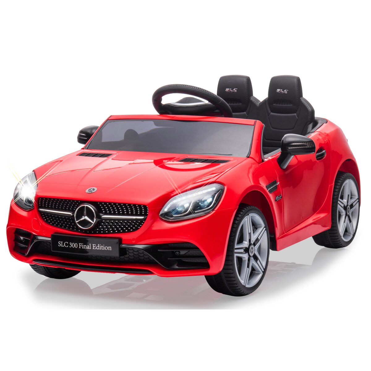 Kinderfahrzeug Mercedes-Benz SLC rot