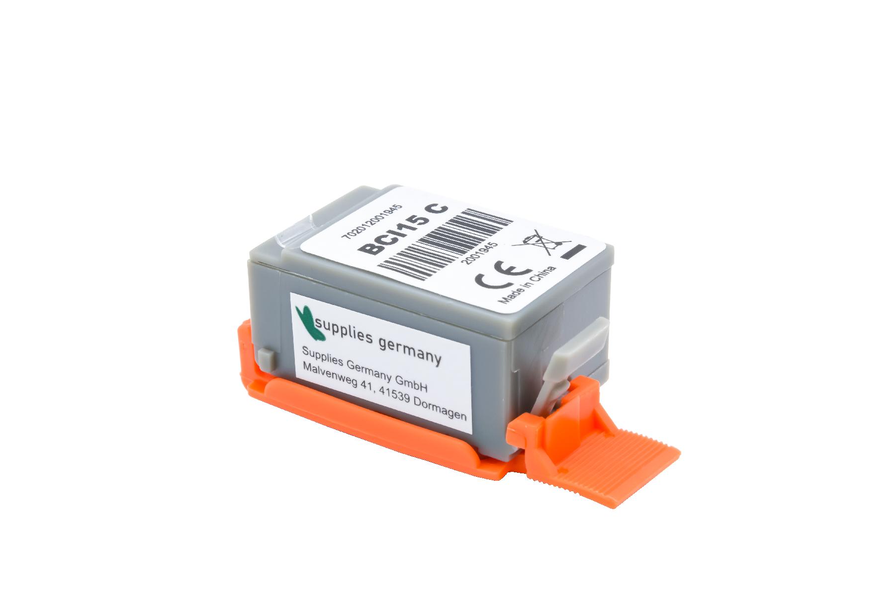 BCI15C alternativ Tinte Color für Canon / 8191A002 / ca. 100 Seiten BCI15C alternativ Tinte Color für Canon / 8191A002 / ca. 100 Seiten