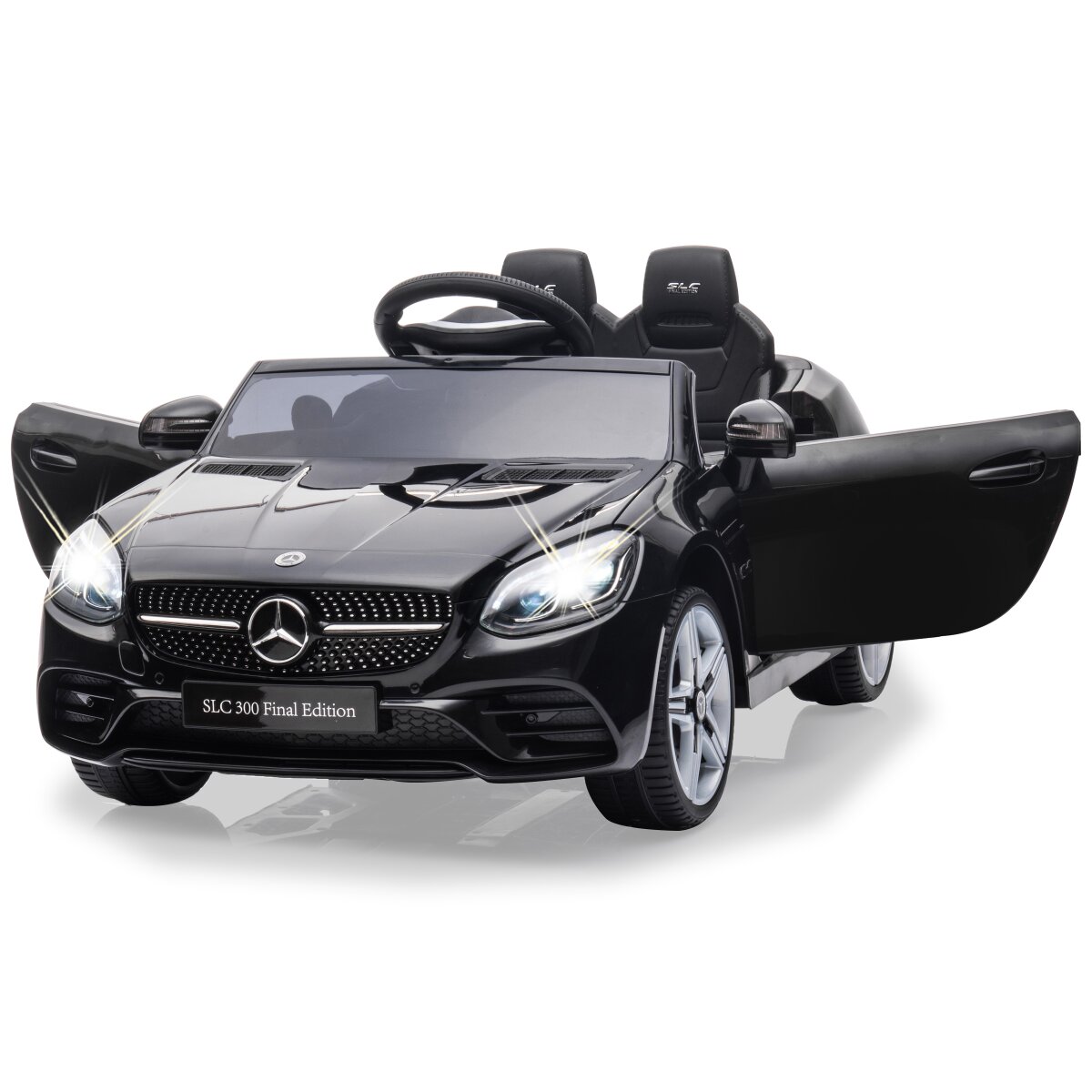 Kinderfahrzeug Mercedes-Benz SLC schwarz