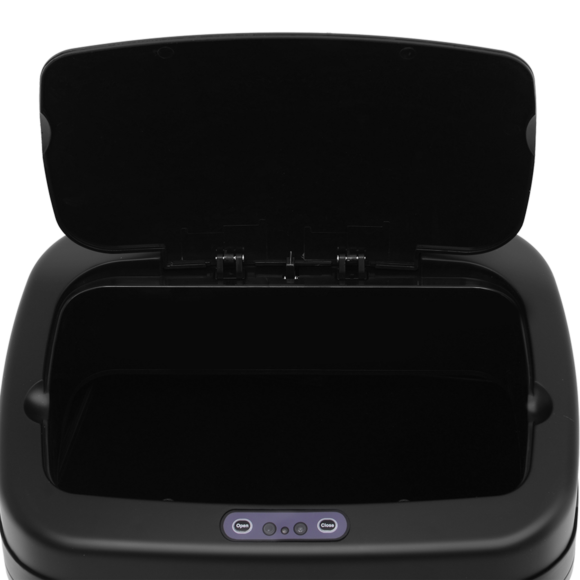 Sensor Mülleimer 20L Edelstahl Automatischer Mülleimer mit Bewegungssensor, Inneneimer 33 x 25 x 42,5 cm Silber+Schwarz