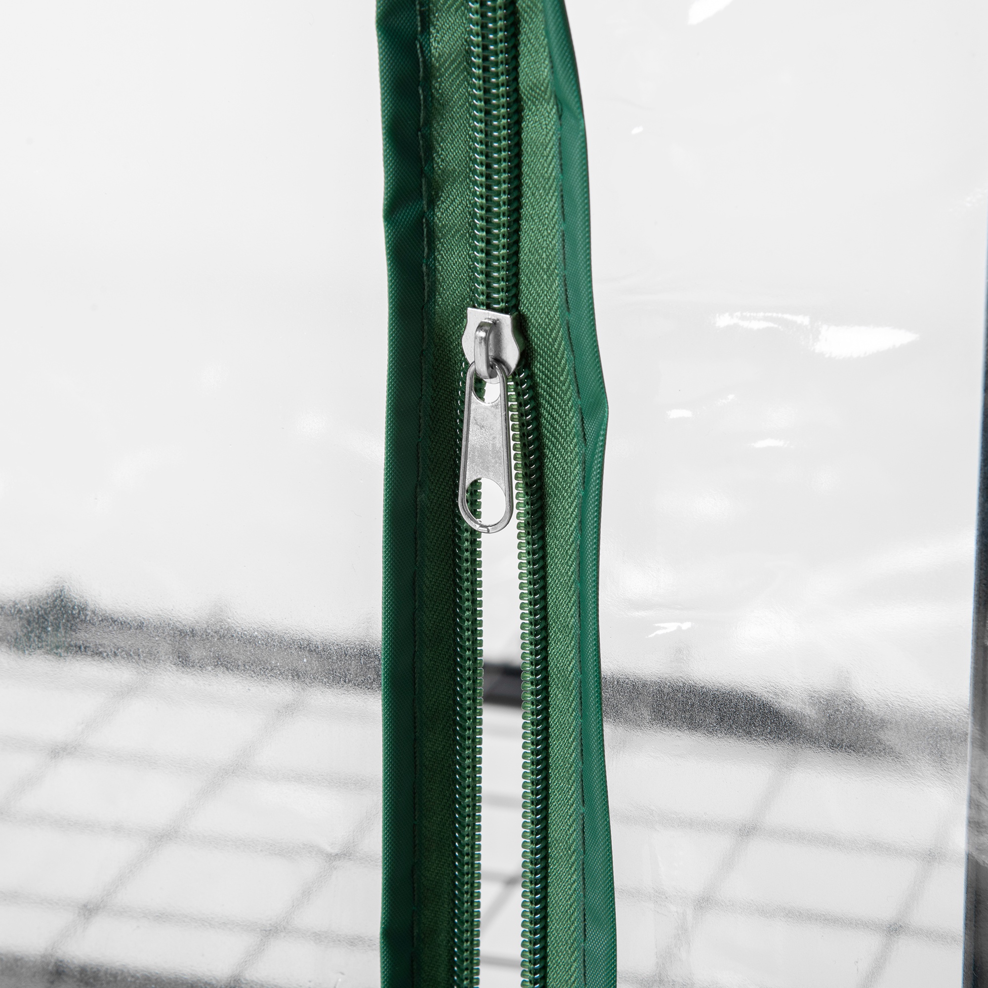 Folien-Gewächshaus, Treibhaus, Mini-Gewächshaus, Pflanzenhaus, Frühbeet, 4 Regalfächer, 70 x 50 x 160 cm, Transparent