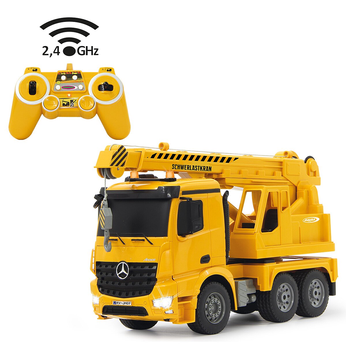 Schwerlastkran Mercedes-Benz Arocs 1:20 2,4GHz Schwerlastkran Mercedes-Benz Arocs 1:20 2,4GHz