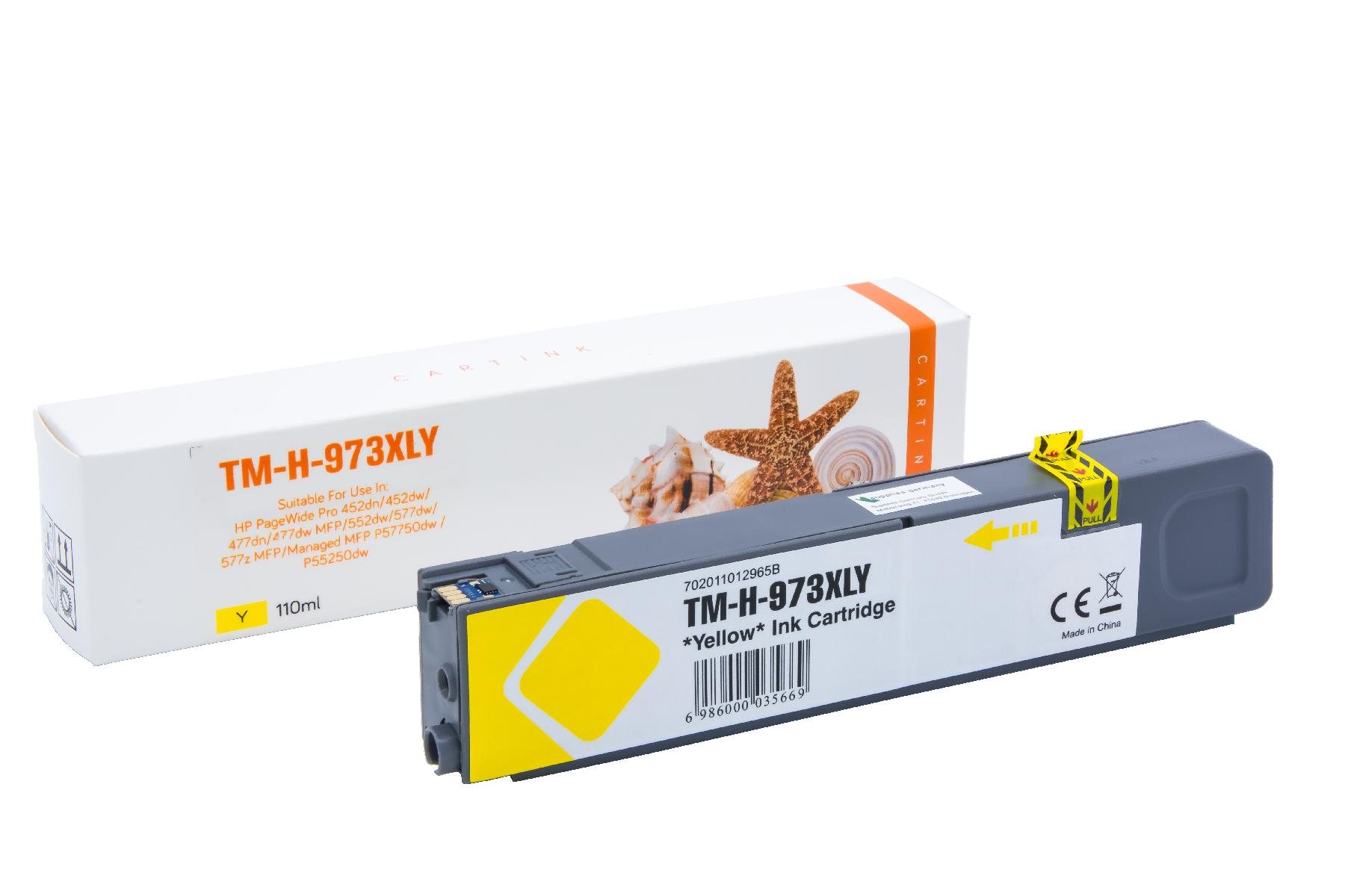 973XLY Refill Tinte yellow für HP / F6T83AE / 110/ 7.000 Seiten