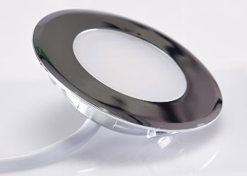 LED-Einbauleuchte "EBL-HV65si", silber, 230V, 2W, 4000K, 150lm, neutralweiß