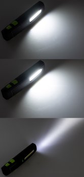 LED Stableuchte mit Akku "FlexiLED 880", Ladeschale, Magnetfuß,10W, 880lm,IP67