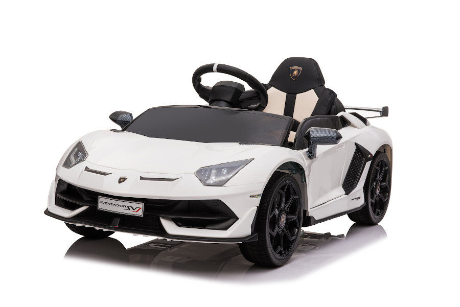 Kinderfahrzeug Lamborghini Aventador SVJ - weiß