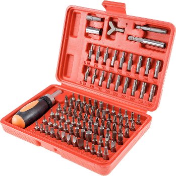 Bitsatz "Multi Box 101" - 100 Bits und Ratschen-Schraubendreher Bitsatz "Multi Box 101" - 100 Bits und Ratschen-Schraubendreher
