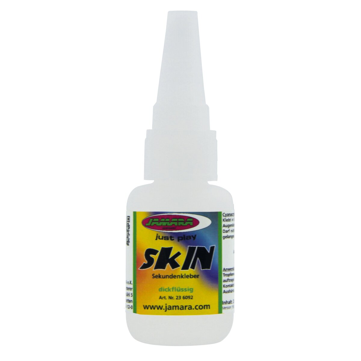 Sekundenkleber Skin mit Nadel 20g dick Sekundenkleber Skin mit Nadel 20g dick