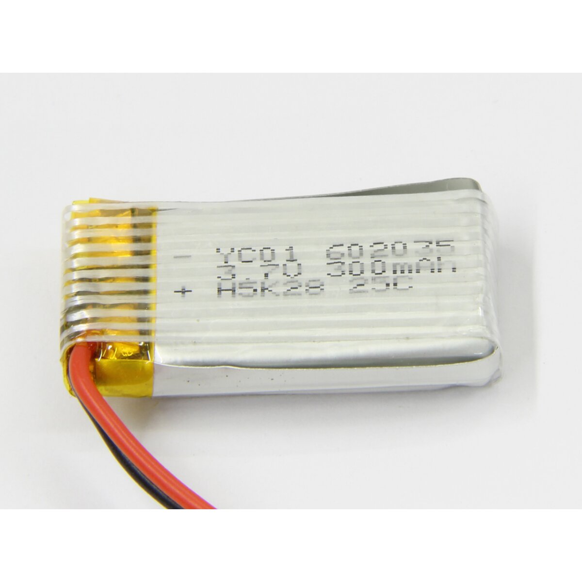 Akku Quadrella Lipo 3,7V 300mAh 1,11Wh Akku Quadrella Lipo 3,7V 300mAh 1,11Wh