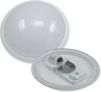 Deckenleuchte "LAGOA", IP44, für 1x E27 mit HF-Bewegungsmelder