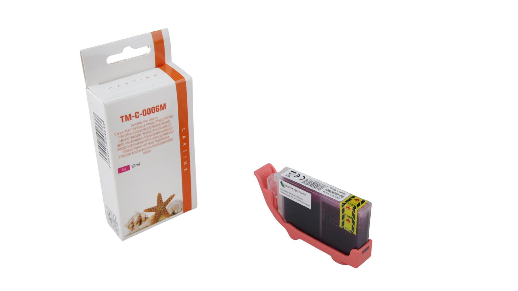BCI3M/BCI6M/CLI8M alternativ Seestern Tinte Magenta / 4481A002 / 14ml / ohne Chip BCI3M/BCI6M/CLI8M alternativ Seestern Tinte Magenta / 4481A002 / 14ml / ohne Chip
