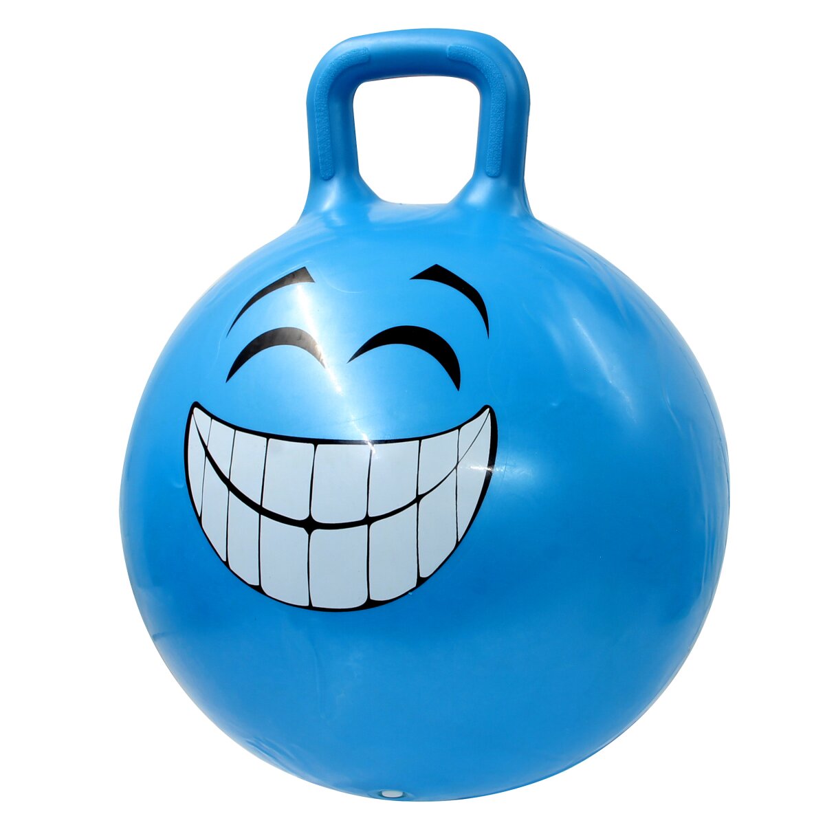 Hüpfball Smile HoppyDoo blau 450mm mit Pumpe