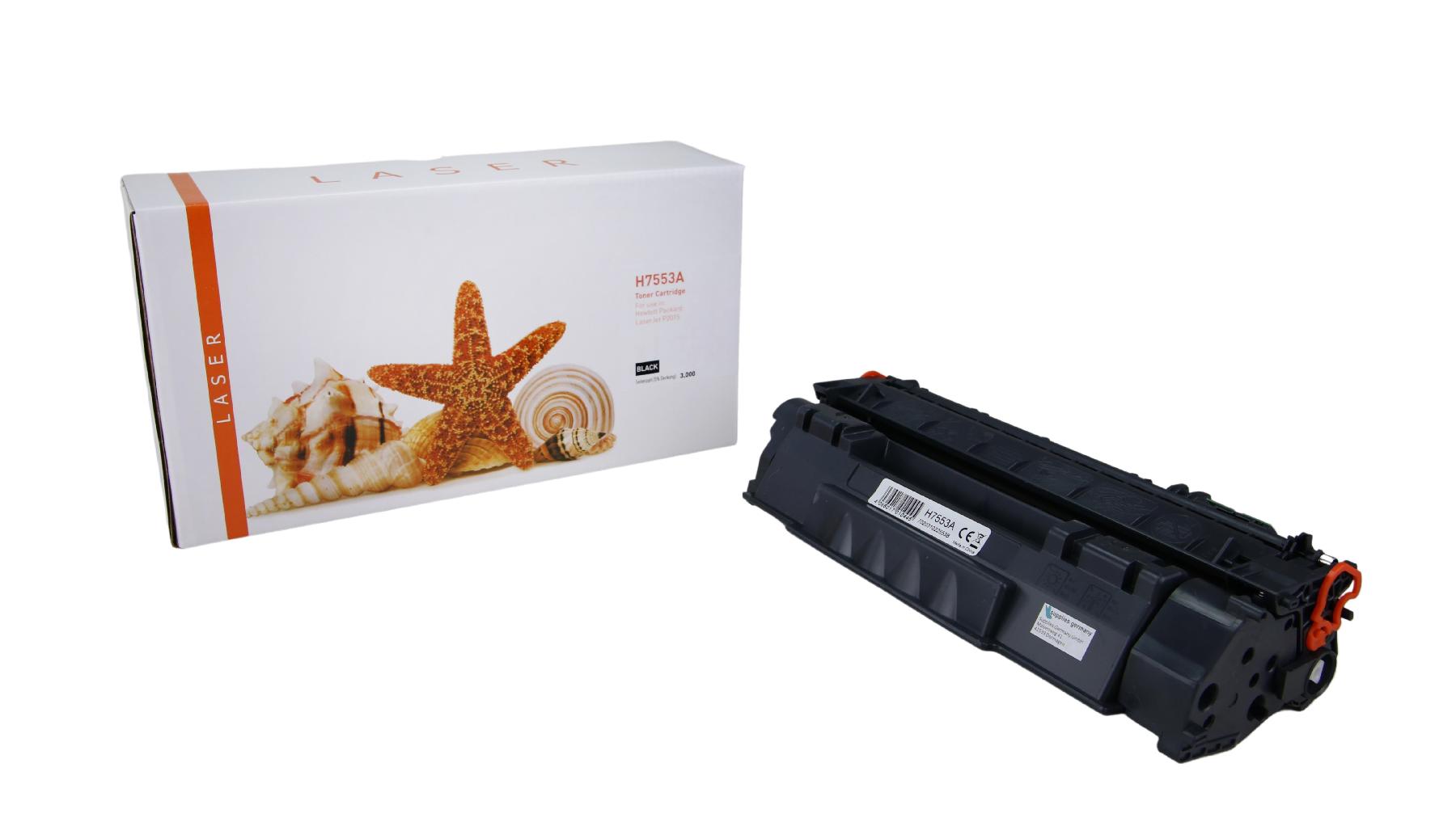 Q7553A alternativ Toner schwarz für HP / Q7553A / 3.000 Seiten Q7553A alternativ Toner schwarz für HP / Q7553A / 3.000 Seiten