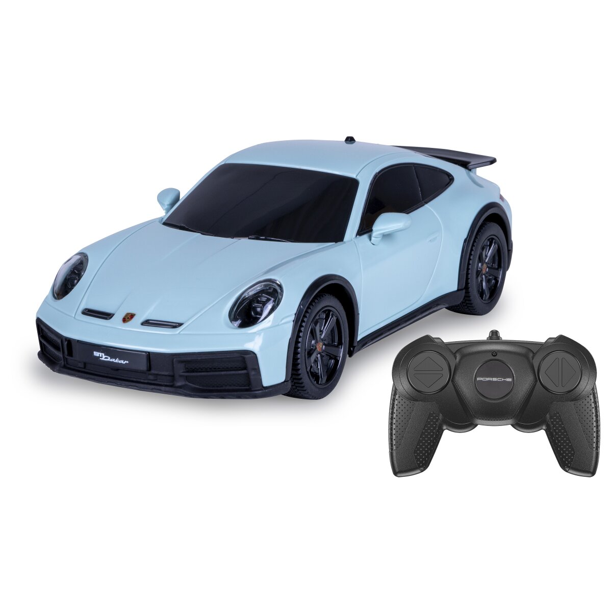 Porsche 911 Dakar 1:24 grün schattiert 2,4GHz