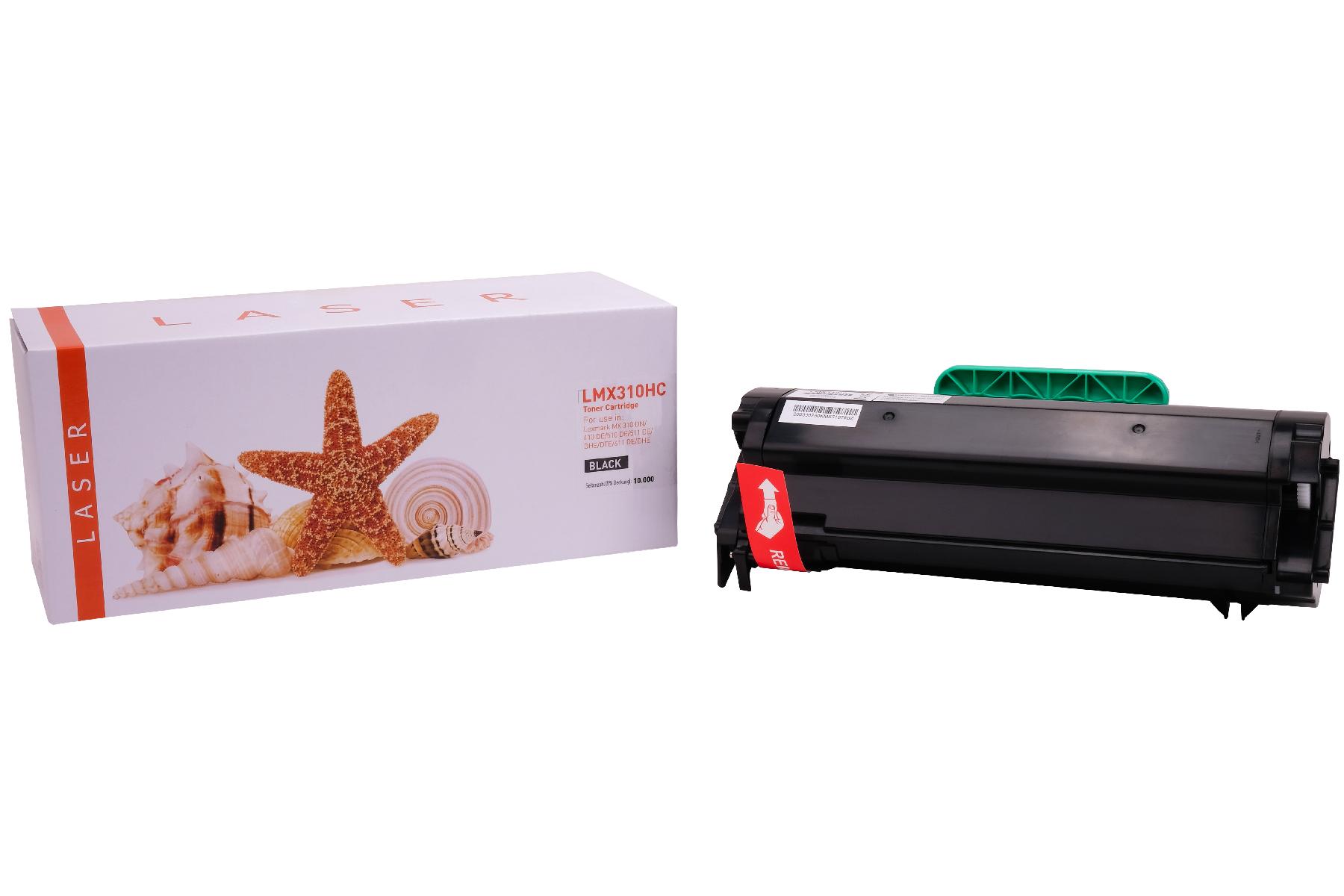 MX310 alternativ Toner schwarz für Lexmark  / 60F2H00 / 10.000 Seiten